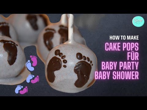 Cake Pops mit Baby Füßen / Füßchen - Baby Cake Pops DIY Cake Pops mit Baby Füßen / Füßchen - Baby Cake Pops DIY