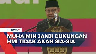 HMI Dukung AMIN, Muhaimin Janji Tak Sia-siakan