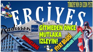 We Ski and Snowboard in Kayseri Erciyes Ski Center - Radisson Blu Hotel Mount Erciyes VLOG