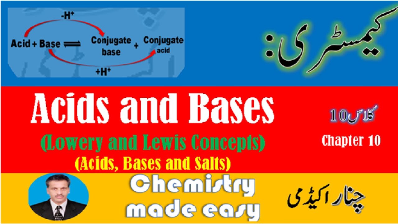 Acids, Bases - Lowery And Lewis Concept | Acids, Bases And Salts ...