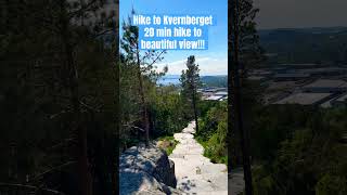 Kvernberget Hike| Norway| #norway #hiking #nature #beutifull #chalwahanjaatehai #europe #viral