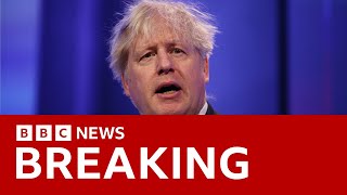 Boris Johnson: Former UK prime minister quits as MP over Partygate report - BBC News