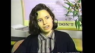 CNN Entertainment News - Interview with Natalie Merchant of 10,000 Maniacs, April 1988
