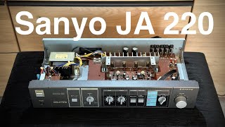 Sanyo JA 220 amplifier Demo