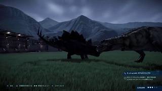 ステゴケラトプス vs ギガノトサウルス　ジュラシックパーク\u0026ワールド　Stegoceratops vs Giganotosaurus  Jurassic Park  Jurassic World