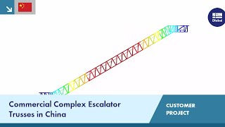 [ZH] CP 001195 | Commercial Complex Escalator Trusses in China