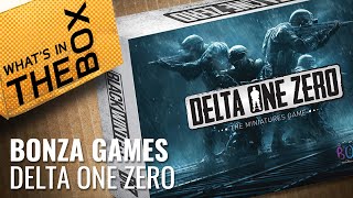 Unboxing: Delta One Zero - Black Winter Starter Set | Bonza Games