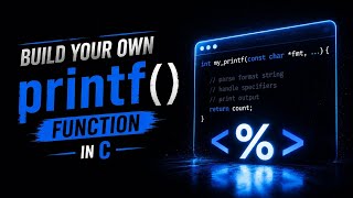 Create your own printf function #c #coding