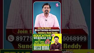 Sundara Rami Reddy Join the webinar : 8977900968https://wa.me/918977900968