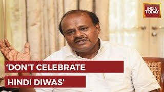 HD Kumaraswamy Writes To Karnataka CM Basavaraj Bommai Asking Not To Celebrate 'Hindi Diwas'