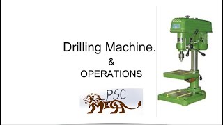 DRILLING MACHINES AND OPERATIONS BY MECH PSC