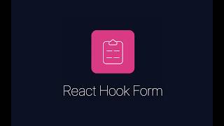 V6 - React Hook Form - custom hook for forms validation