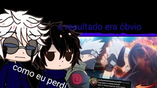 Jujutsu kaisen reagindo a Kakashi e gojo se enfrentam no respondendo comentários