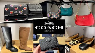 NEW COACH 60% SALE 💘 BAGS, SHOES, ACCESSORIES 🌟 OUTLET SHOPPING / CHRISTMAS GIFT IDEAS