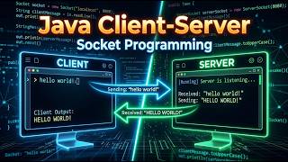 Build a Client-Server System in Java | Step-by-Step Socket Programming