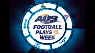 AUS Football Plays of the Week 2022 | Week 9