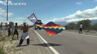 La caravana del Dakar pasó por la ruta 40 en los Valles Calchaquíes