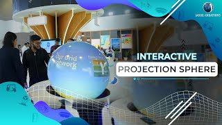 Interactive Projection Sphere | Ministry of Power | IITF 2024