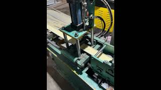 Automatic cutting Zinc machine #diy #cnc #machine #zinc