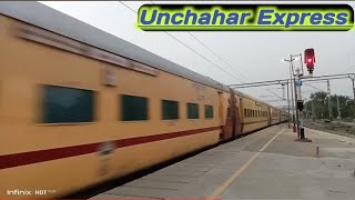 14217 Chandigarh Bound Unchahar Express Speedy Arrival At Sonipat Early Morning...