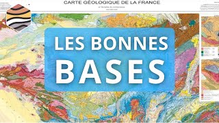 LIRE une CARTE GÉOLOGIQUE Papier