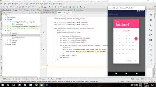DatePicker Dialog | Android Studio | Java