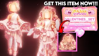 GET THIS LIMITED VALENTINES CODE SET ITEM NOW!!