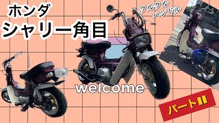 ホンダシャリー角目だよ！！チョ～シャコタン作り完成！！パートⅡ！！4miniサイコ～だね！！