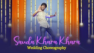 Sauda Khara Khara | Wedding Choreography | Easy Steps | Good Newwz | Tushar Jain Dance