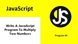 write a javascript program to multiply two numbers