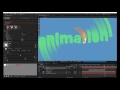 Paint & Stick Tutorial: Creating a simple text swirl transition