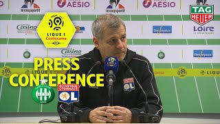 Press Conference AS Saint-Etienne - Olympique Lyonnais ( 1-2 ) / 2018-19