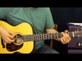 Cowboy Chord Progression Ideas - Rhythm - Acoustic Guitar Lesson - EASY