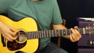 Cowboy Chord Progression Ideas - Rhythm - Acoustic Guitar Lesson - EASY