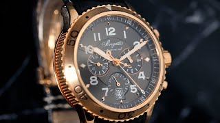 Breguet Type XX-XXI-XXII 18ct Rose Gold Chronograph Automatic