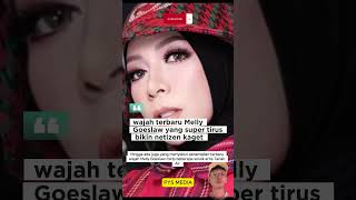 wajah terbaru Melly Goeslaw yang super tirus bikin netizen kaget