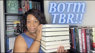 Book of the Month TBR!!| Never Ending Pile of Books!!