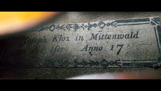 ♪♫ Old German violin labeled Josef Klotz  バイオリン скрипка 小提琴 271