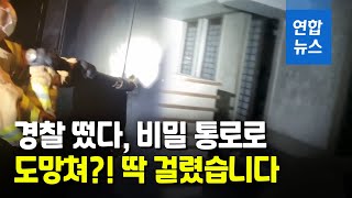 경찰 뜨자 비밀통로로 우르르…강남 유흥주점 18명 적발 / 연합뉴스 (Yonhapnews)