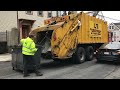 EZ disposal service Leach Mack MR Garbage Truck