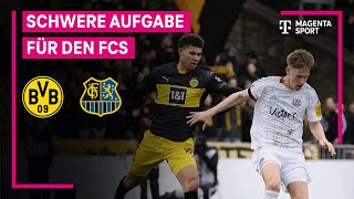 Borussia Dortmund II – 1. FC Saarbrücken, Highlights mit Live-Kommentar | 3. Liga | MAGENTA SPORT