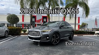 2022 Infiniti QX55 Essential AWD￼ - Part Coupe \u0026 SUV