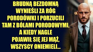 Wysłali ją za róg i tam porzucili, a kiedy nagle pojawił się jej mąż, wszyscy oniemieli...