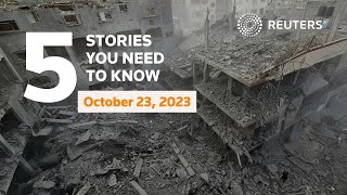 Israel bombards Gaza as war spreads to other fronts, and more: 5stories to know today