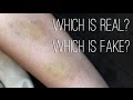 Aged Bruise Makeup Tutorial + Glazing Spray Review