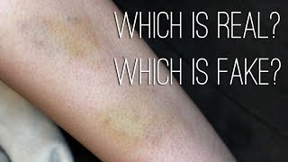 Aged Bruise Makeup Tutorial + Glazing Spray Review