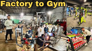 Biggest GYM EQUIPMENT Manufacturer wholesaler in Gujarat | How to open New gym | @Sezuvlogs