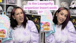 Loungefly Organizer Insert Review + Whats In My Pokemon Loungefly