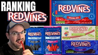 RANKING RED VINES FLAVORS | LICORICE SHOWDOWN | SUGAR FREE | BLACK | MIXED BERRY | GRAPE | E159