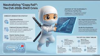 Bypassing FIM: How the Linux "Copy Fail" Bug Gives Attackers Silent Root #cybersecurity